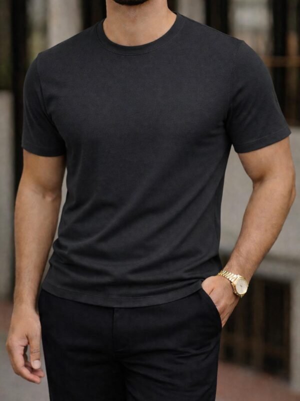 Bluza Premium Basic Slim Fit – Koleksioni Essential