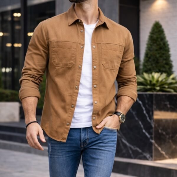 Këmishë Premium Casual Overshirt – Koleksioni Urban Modern