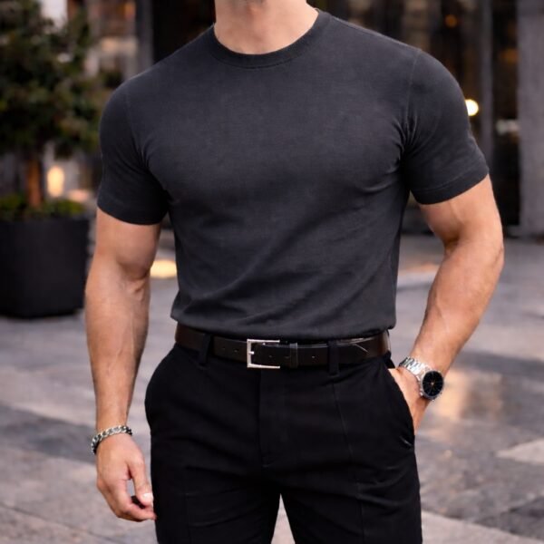 T-Shirt Premium Slim Fit – Koleksioni Essential Minimal