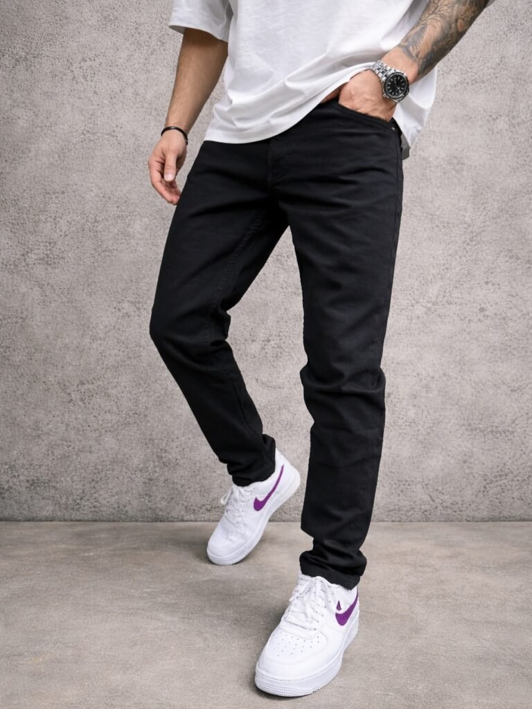 Xhinse Premium Straight Fit – Black Urban Edition