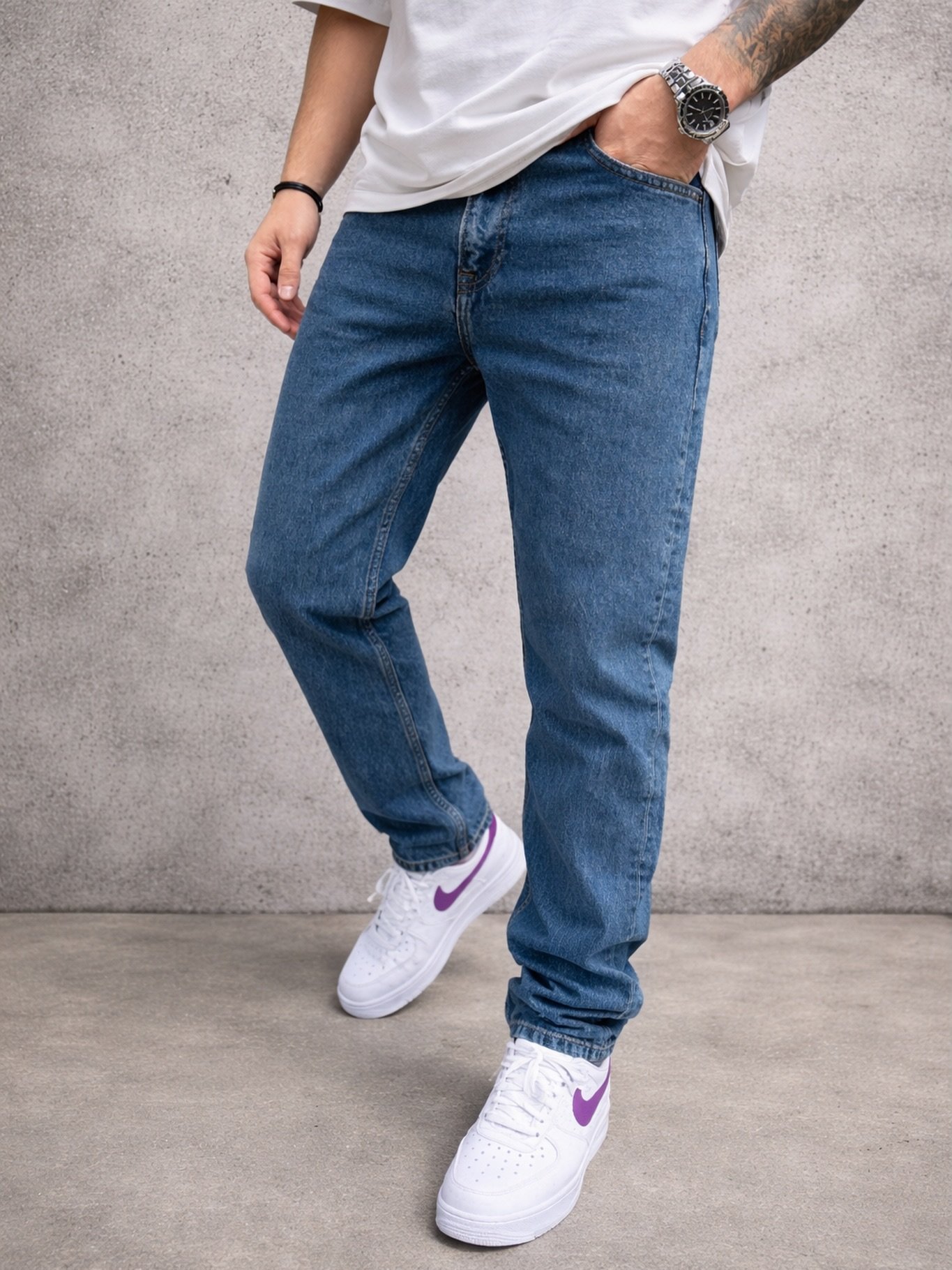 Xhinse Premium Straight Fit – Classic Blue Edition