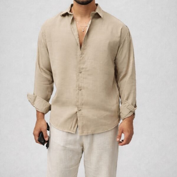 Këmishë Premium Linen Oversize – Koleksioni Summer Essentials