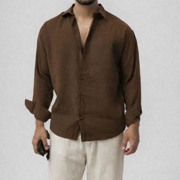 Këmishë Premium Linen Oversize – Koleksioni Summer Essentials