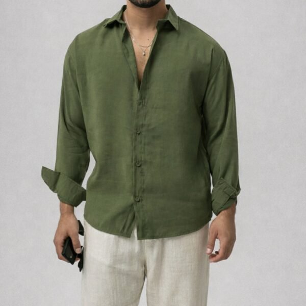 Këmishë Premium Linen Oversize – Koleksioni Summer Essentials