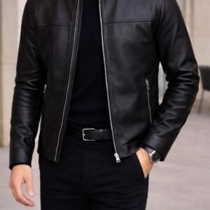 Xhup Lëkure Premium Slim Fit – Classic Urban Leather