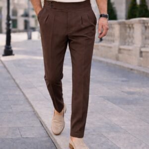 Pantallona Premium Double Button High Waist