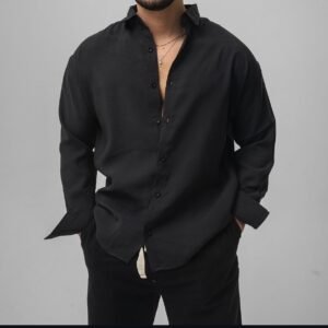 Këmishë Linen Premium Oversize – Minimal Luxury Collection<span> - </span>M, Zeze