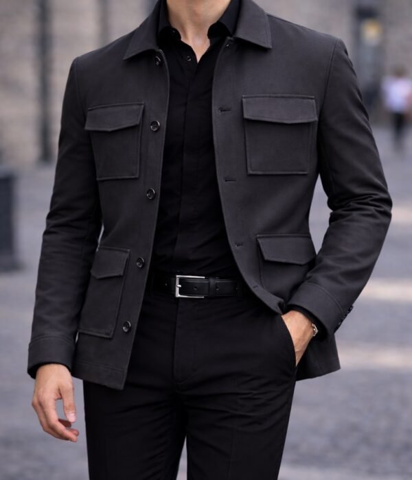 Xhaketë Premium Utility Slim Fit – 4 Pocket Edition