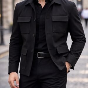 Xhaketë Premium Utility Slim Fit – 4 Pocket Edition