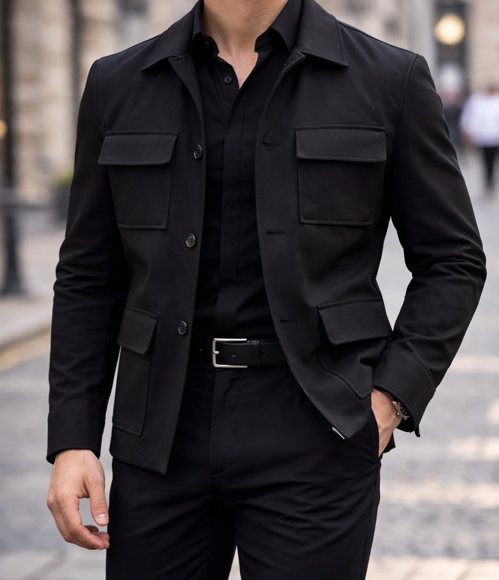 Xhaketë Premium Utility Slim Fit – 4 Pocket Edition