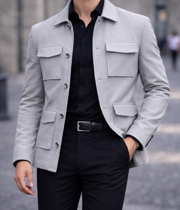 Xhaketë Premium Utility Slim Fit – 4 Pocket Edition