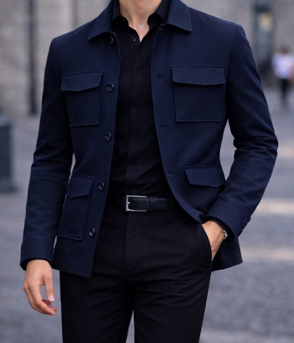 Xhaketë Premium Utility Slim Fit – 4 Pocket Edition