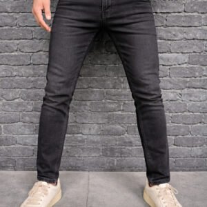Black Washed Slim Fit Jeans – Urban Essential