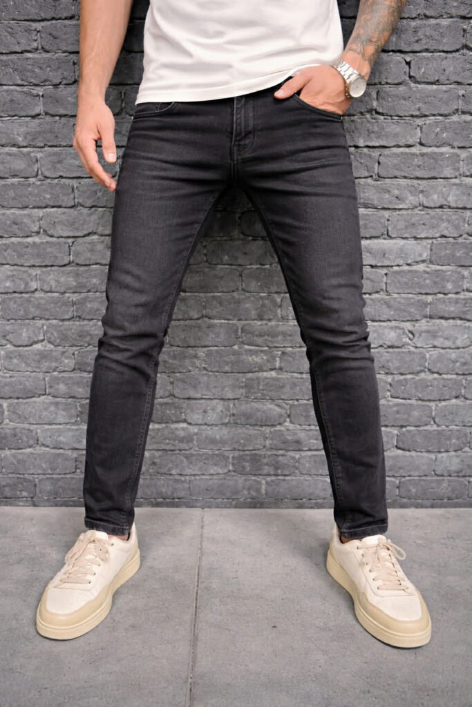 Black Washed Slim Fit Jeans – Urban Essential