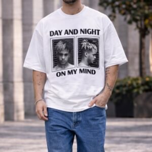 Bluzë Oversize “Day and Night” – Graphic Streetwear