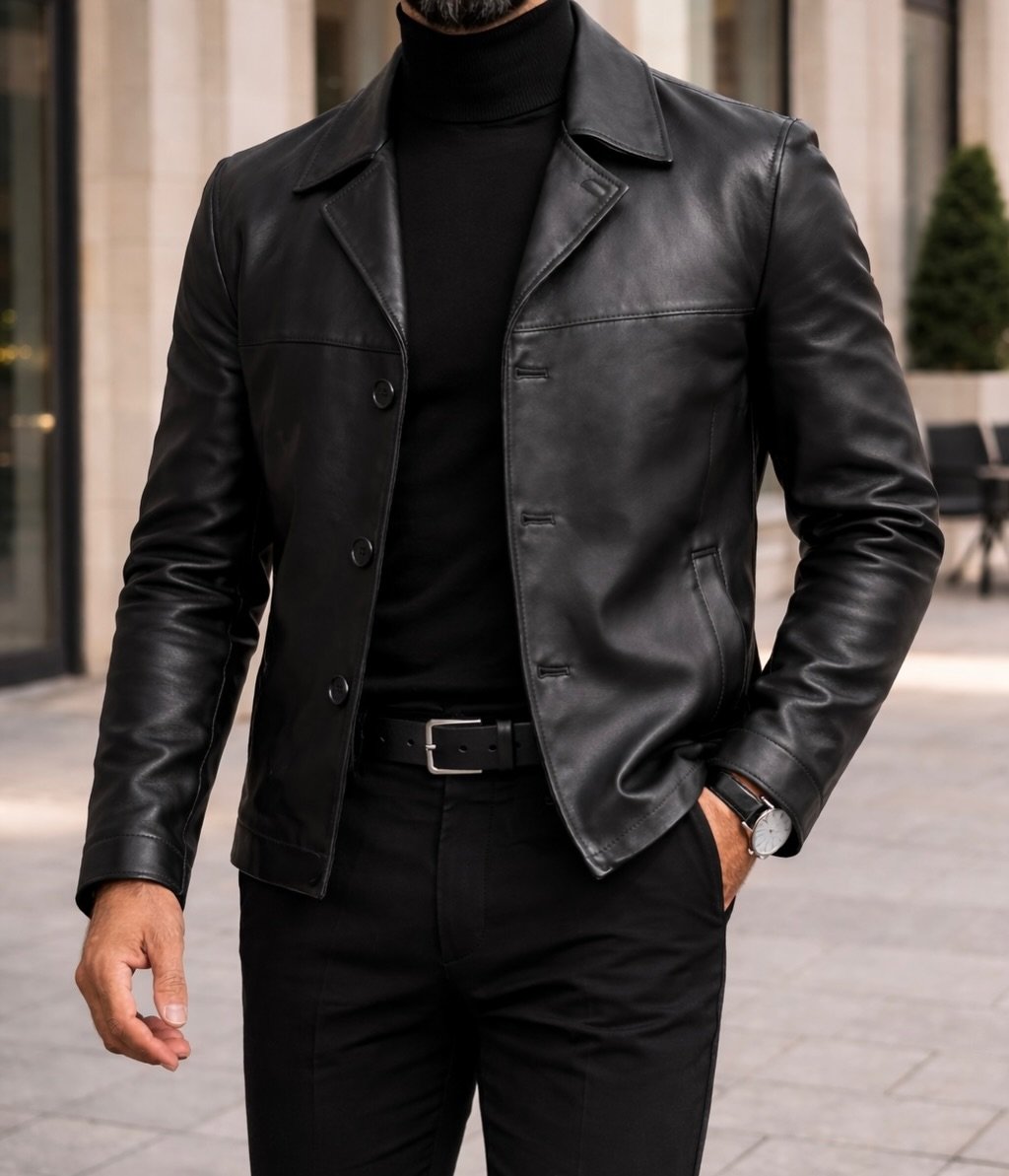 ⚫ Xhup Lëkure Premium Minimal – Black Edition