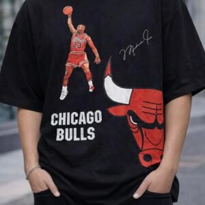 Bluzë Oversize Chicago Bulls – Streetwear Ikonik