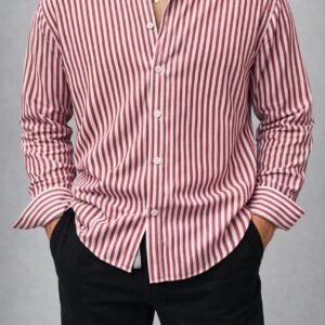 Striped Linen Shirt Collection – Këmisha Premium me Vija