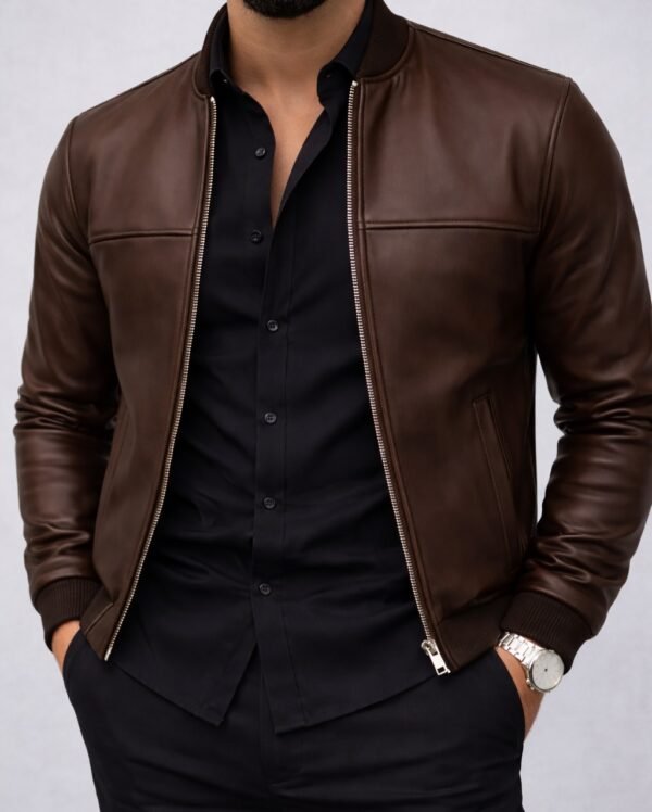 Urban Prime Leather Bomber – Signature Edition