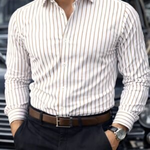 Premium Striped Slim Fit Shirt