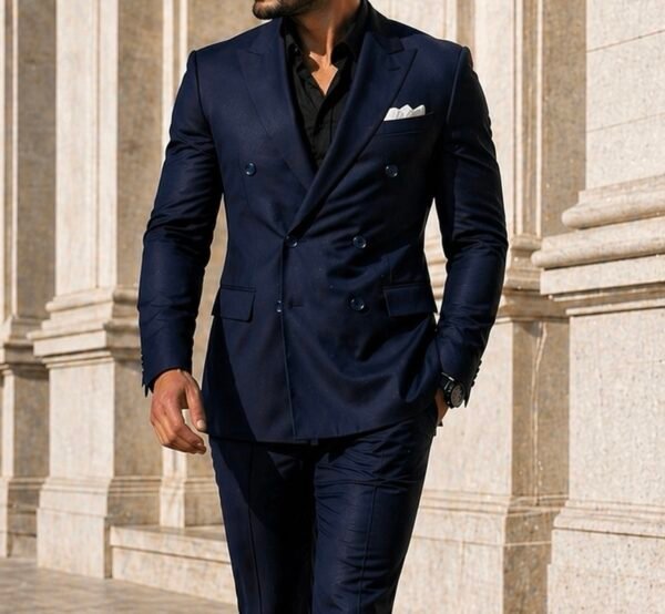 Kostum Klasik i Zi – Double Breasted Slim Fit