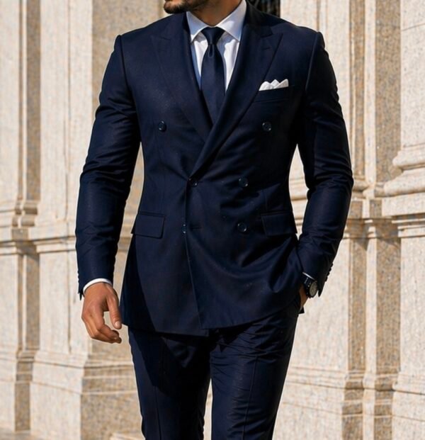 Kostum Klasik i Zi – Double Breasted Slim Fit