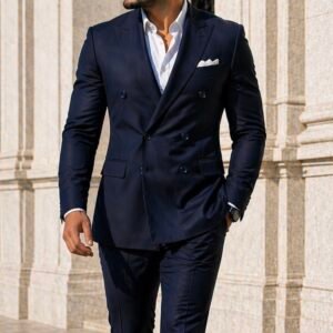 Kostum Klasik i Zi – Double Breasted Slim Fit
