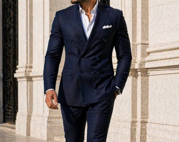 Kostum Klasik i Zi – Double Breasted Slim Fit