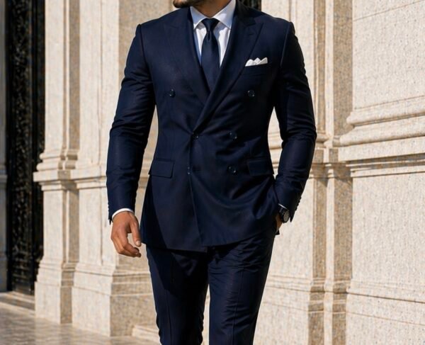 Kostum Klasik i Zi – Double Breasted Slim Fit