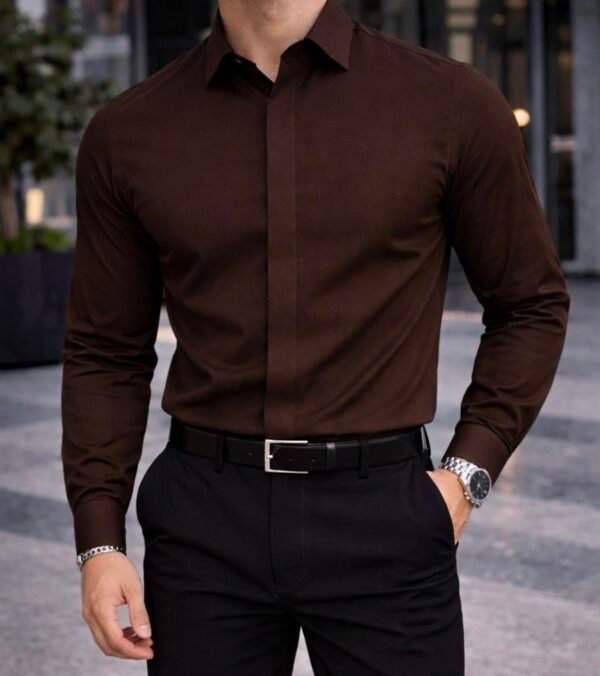 Premium Slim Fit Shirt – Elegant Essentials Collection
