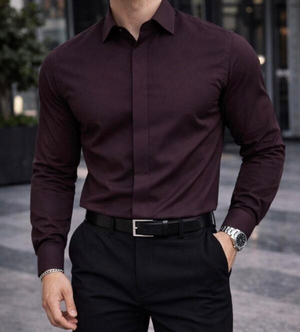 Premium Slim Fit Shirt – Elegant Essentials Collection