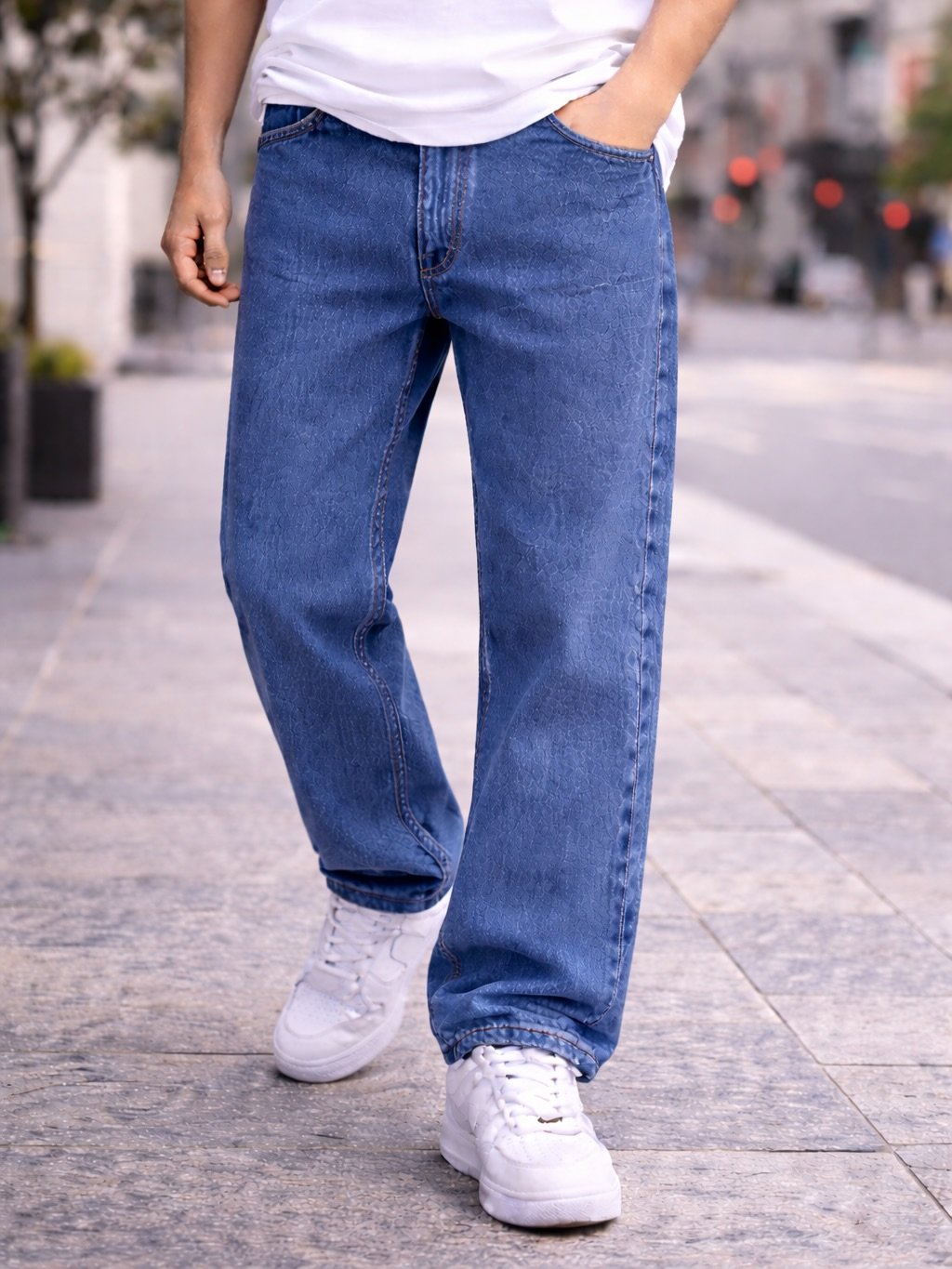 Vintage Blue Relaxed Fit Jeans