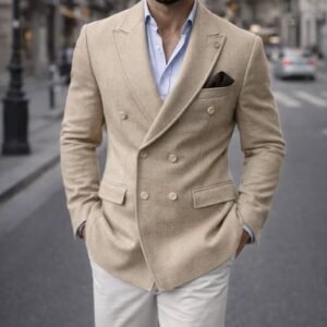 Sako Beige Royal – Double Breasted Premium