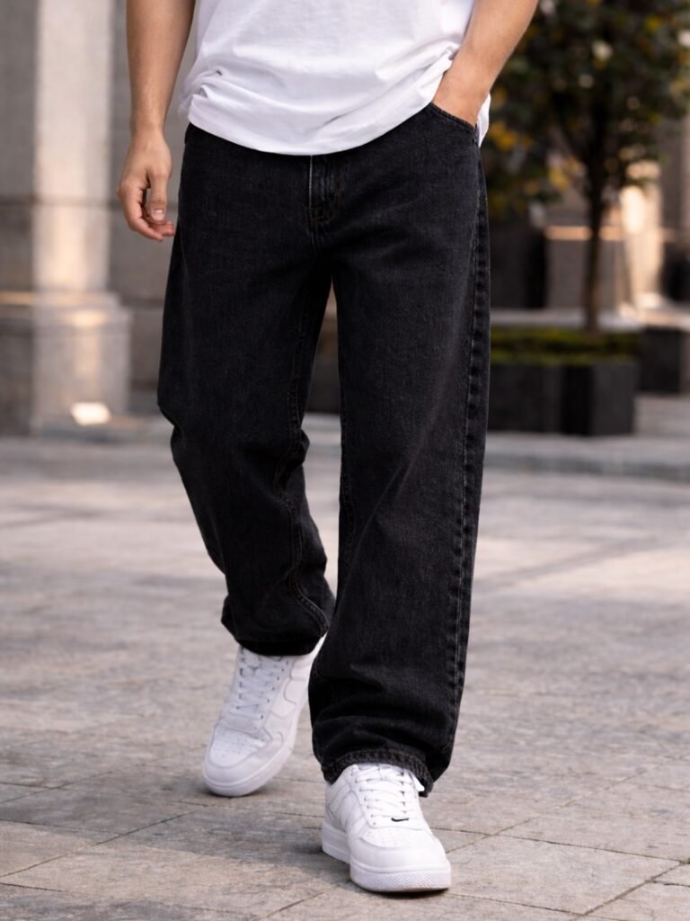 Urban Black Relaxed Fit Jeans