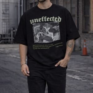 Bluzë Oversize “Unaffected” – Graphic Urban Style