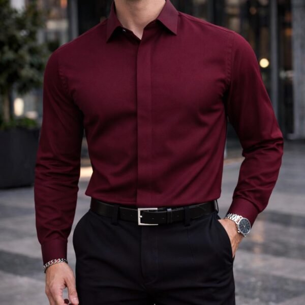 Premium Slim Fit Shirt – Elegant Essentials Collection