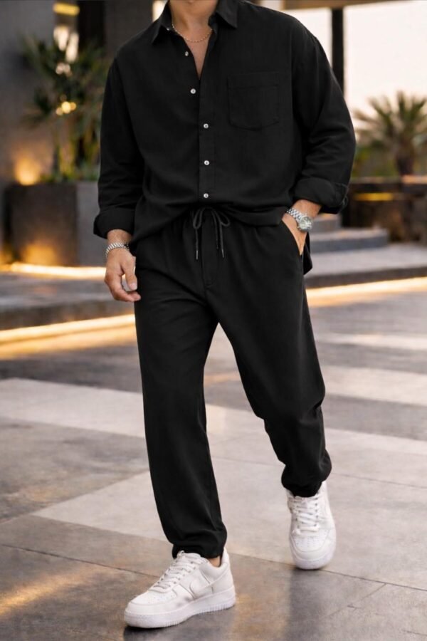 Set Casual Premium (Këmishë + Pantallona) – Komfort dhe Stil Modern