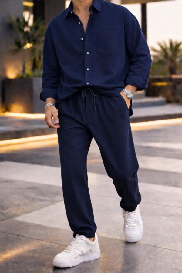 Set Casual Premium (Këmishë + Pantallona) – Komfort dhe Stil Modern