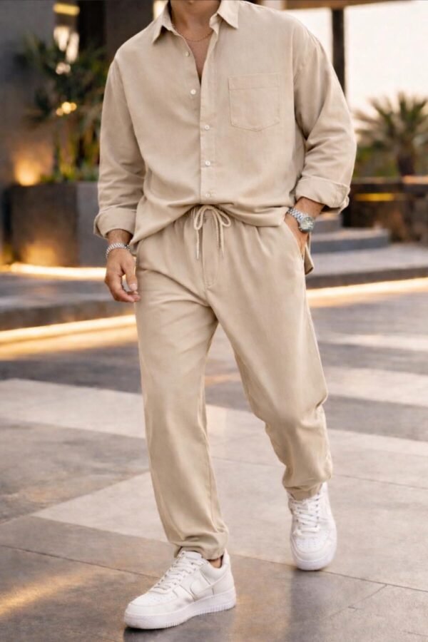 Set Casual Premium (Këmishë + Pantallona) – Komfort dhe Stil Modern