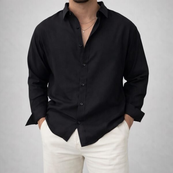 Këmishë Casual Elegante për Meshkuj – Slim Fit