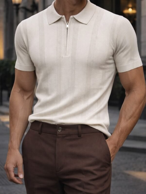 Polo Premium me Zinxhir – Stil Elegant & Modern