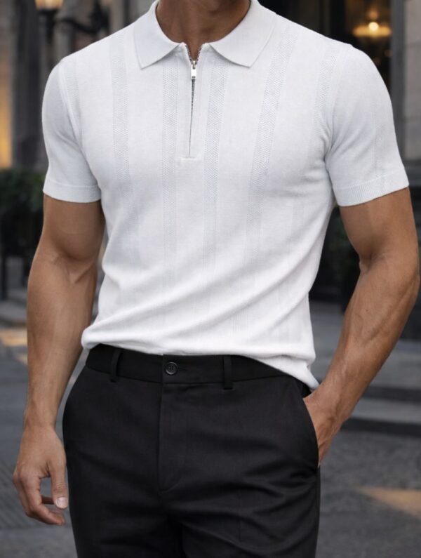 Polo Premium me Zinxhir – Stil Elegant & Modern