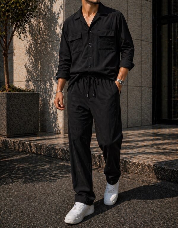 Set Veror Premium për Meshkuj (Këmishë + Pantallona) – Stil Elegant & Casual