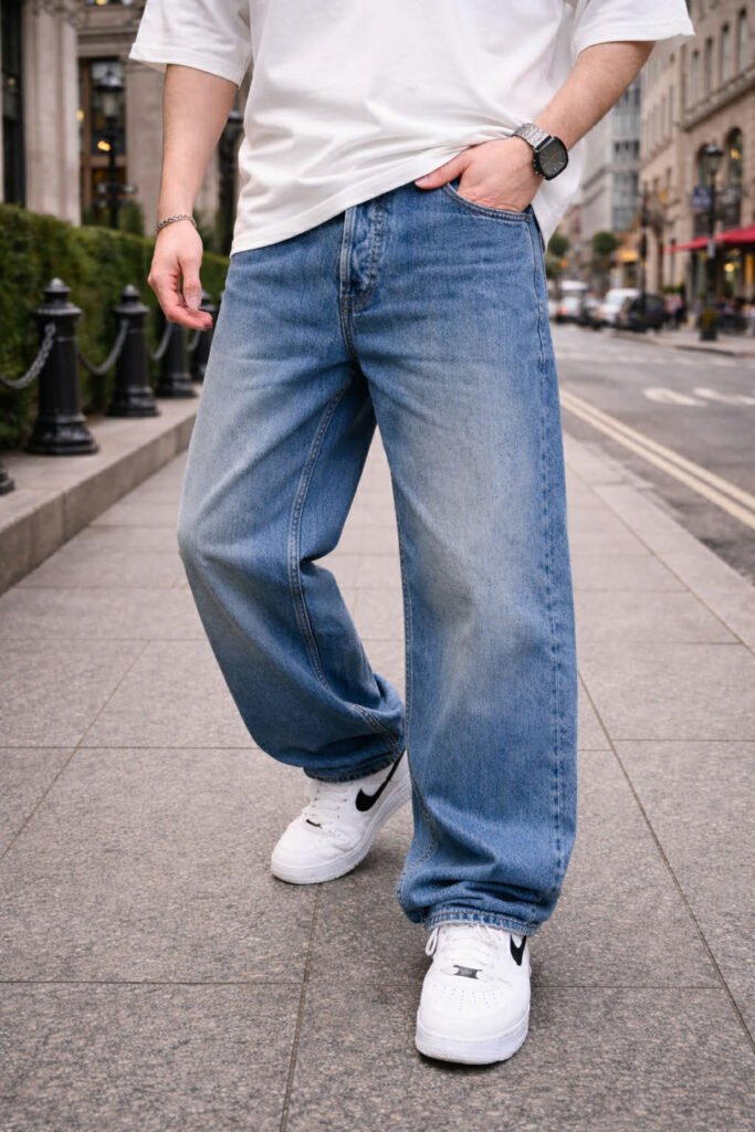 Xhinse Baggy Blue Washed Premium