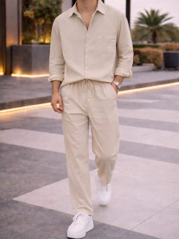 Set Premium Linen Touch për Meshkuj