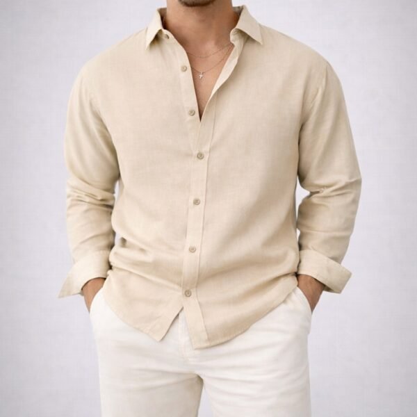 Këmishë Lineni Premium për Meshkuj – Koleksioni Summer Colors