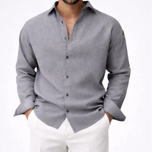 Këmishë Lineni Premium për Meshkuj – Koleksioni Summer Colors