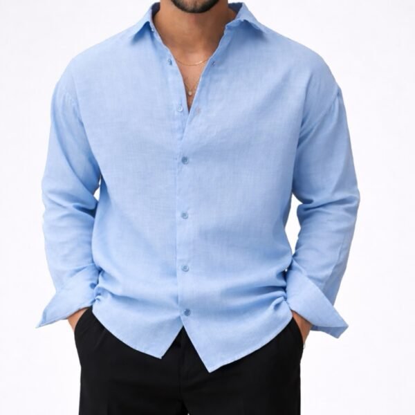 Këmishë Lineni Premium për Meshkuj – Koleksioni Summer Colors