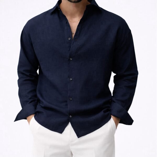 Këmishë Lineni Premium për Meshkuj – Koleksioni Summer Colors