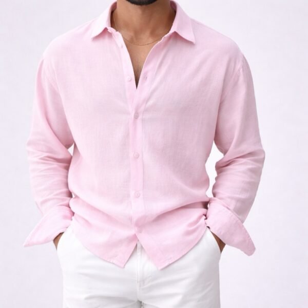 Këmishë Lineni Premium për Meshkuj – Koleksioni Summer Colors